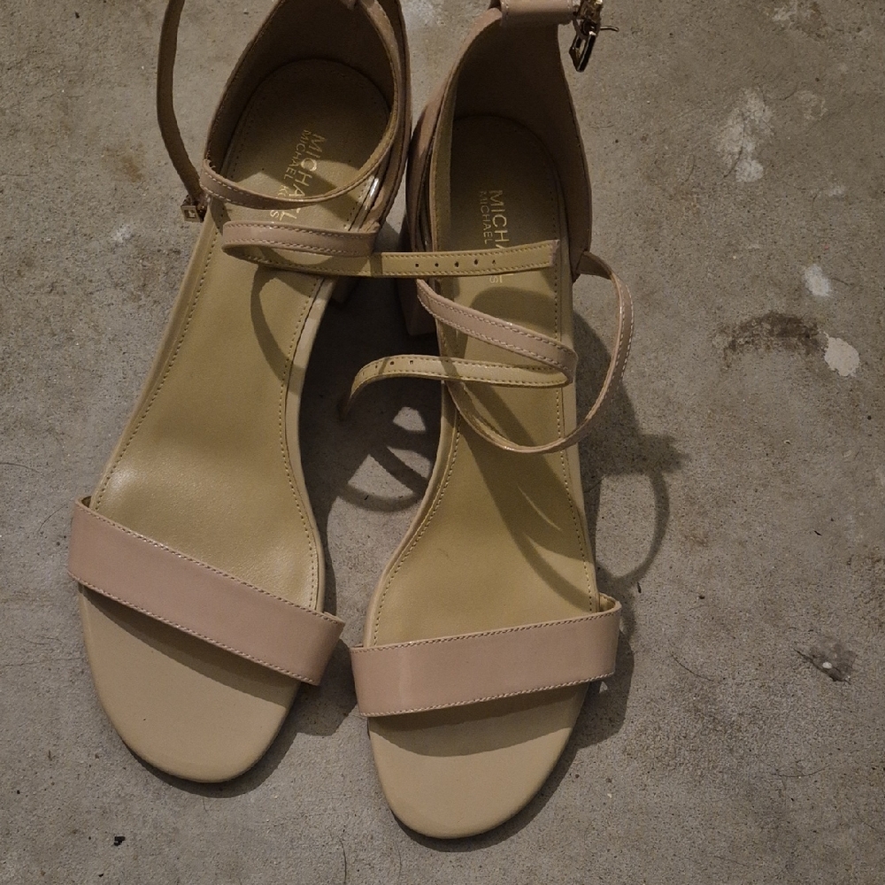 Michael Kors Nude Strappy Sandals